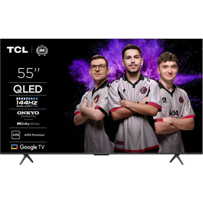 TV QLED TCL 55P89K 144Hz 2025-55 pouces (139cm)