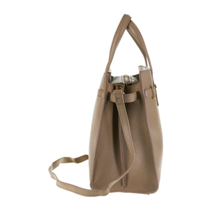 Borsa a mano da donna Made in Italy - Modello Celeste Ultra - 100% pelle - 37.5 x 24.5 x 13.0 cm