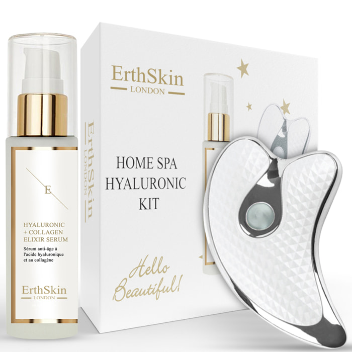 Kit hialurónico Home spa (SONIC GuaSHA + H Serum)