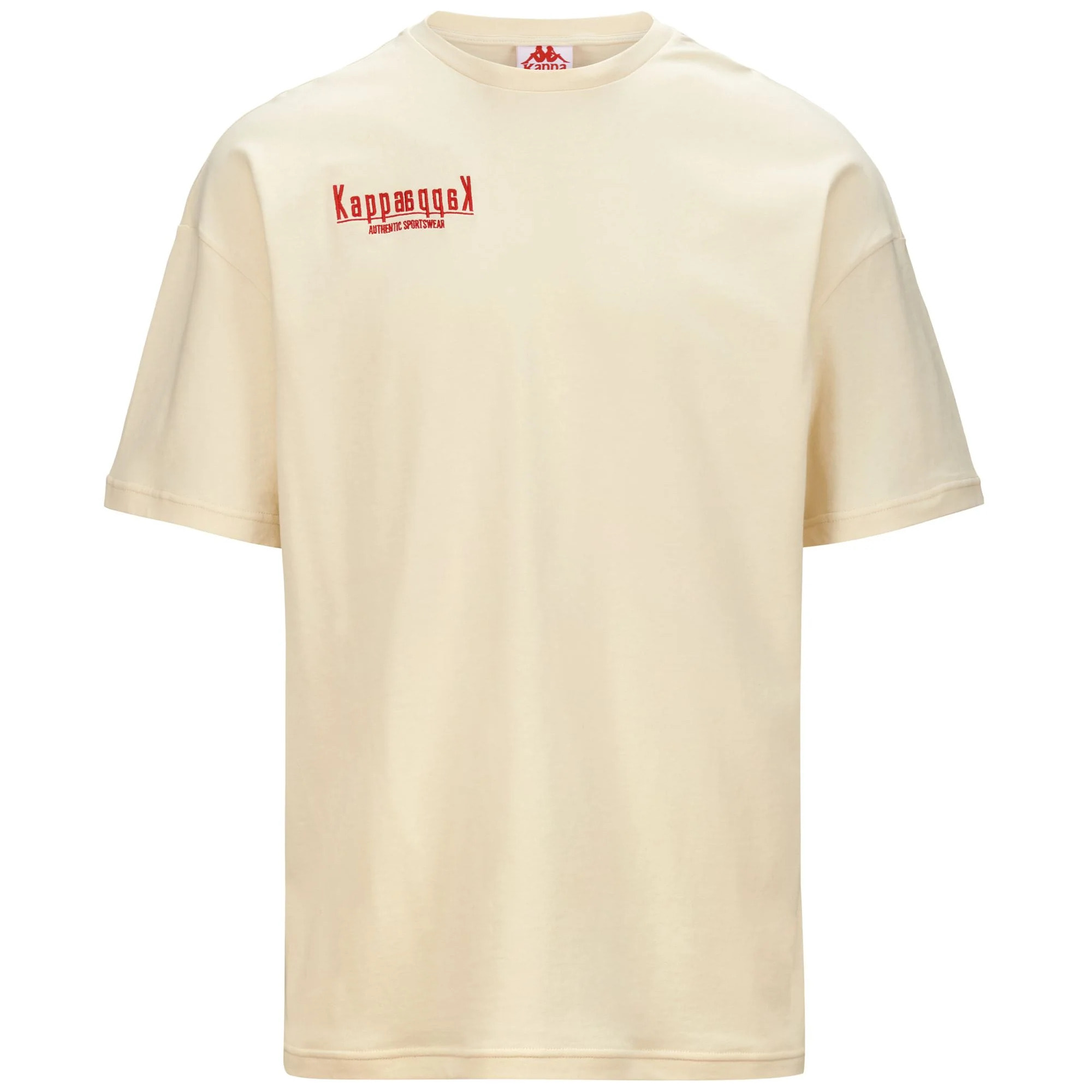 T-Shirts & Top Kappa Uomo AUTHENTIC HERITAGE LERICE Bianco