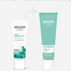 WELEDA - Crème hydratante 48h Hydra+  - 30 ml