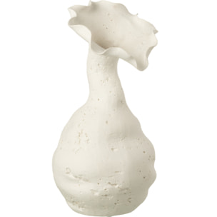 J-Line vase Helix - céramique - blanc - large