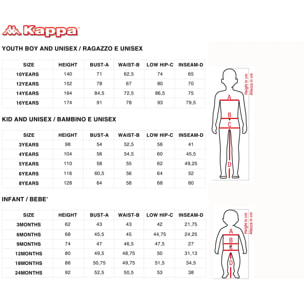 Chaquetas Kappa Niño/Niña 6CENTO 686 KID