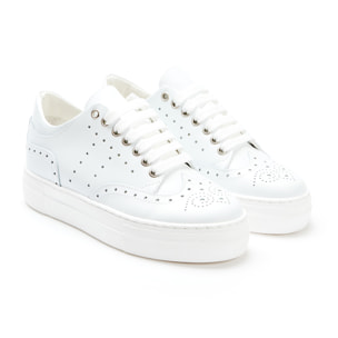 Sneaker British Passport bianco