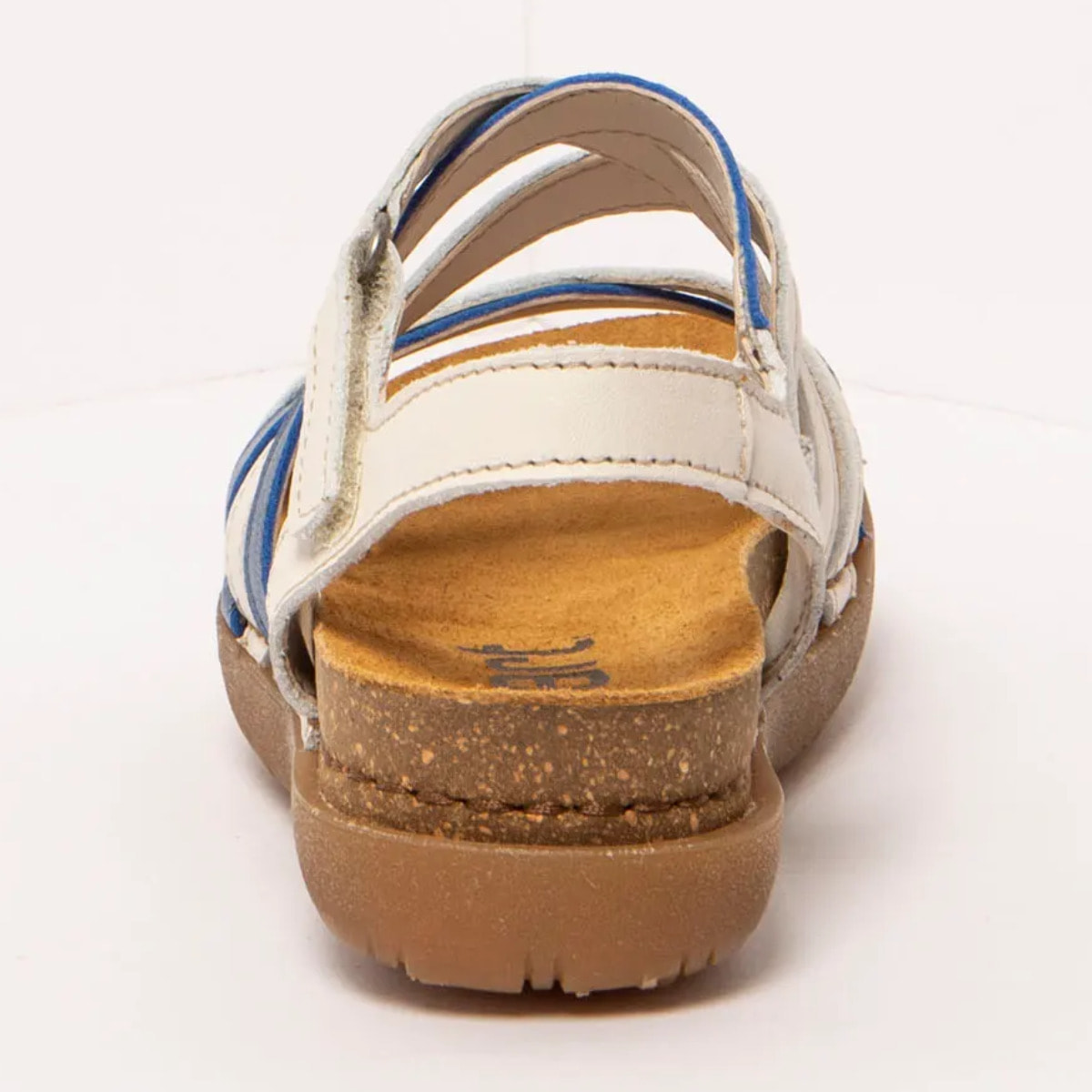 Sandalias 1714 NAPPA CREAM-BLUE /RHODES color Cream-blue