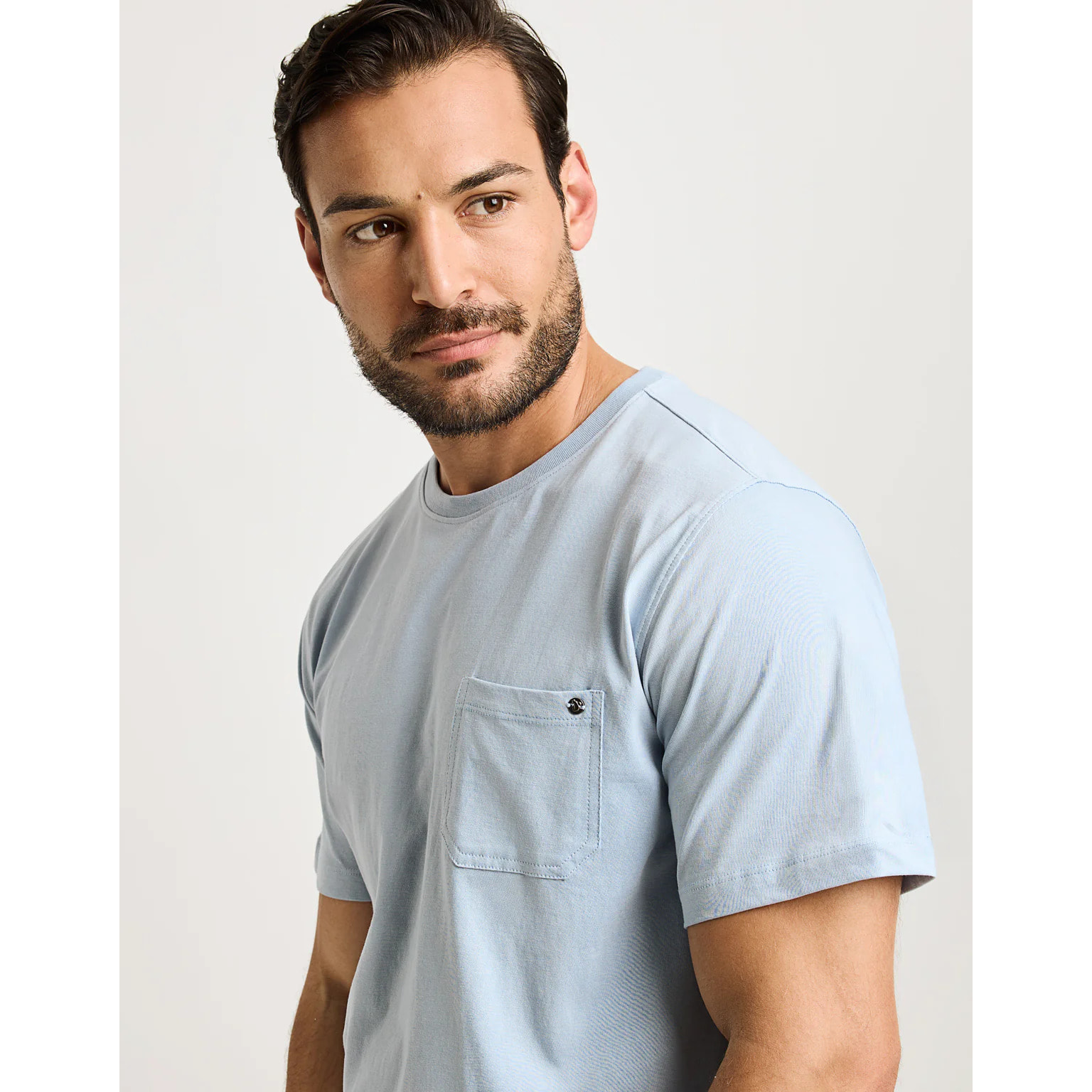 Camiseta Manga Corta Azul Celeste - Astro