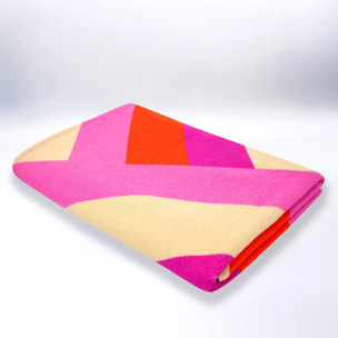 Serviette de plage microfibre enfant - Rauyre-Pop - 75x150cm - 220g/m²