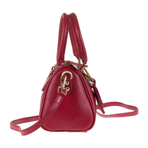 Borsa a bauletto da donna Made in Italy - Oriana Chic - 100% pelle - 23.0 x 15.0 x 14.0 cm