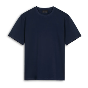 Camiseta Hombre Basic Azul Marino