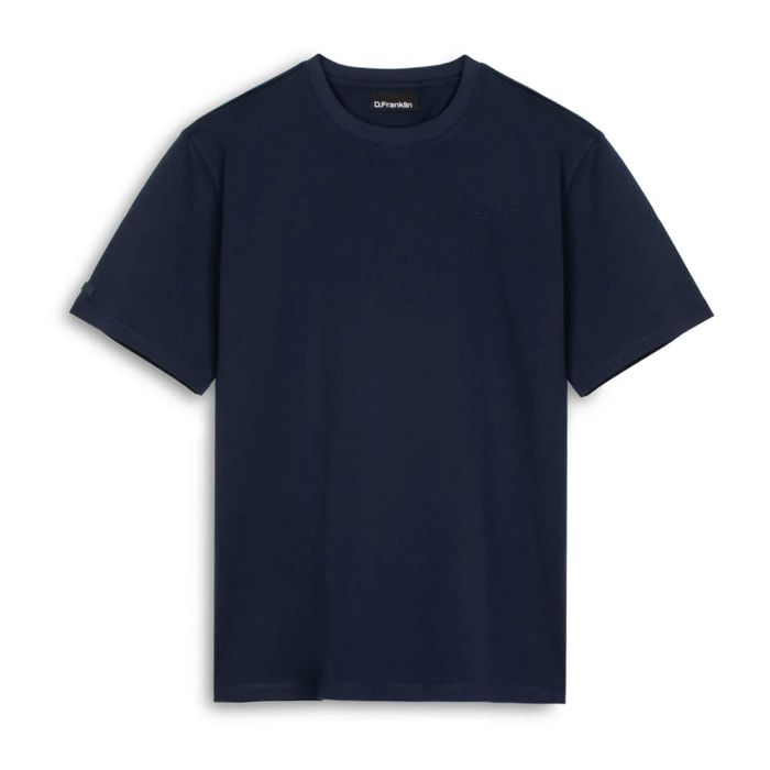 Camiseta Hombre Basic Azul Marino