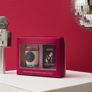 Bougie Parfumee Et 54 Cartes Quizz Musique
