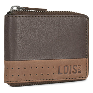 Cartera Hombre Piel Lois Durham Marron-Tan