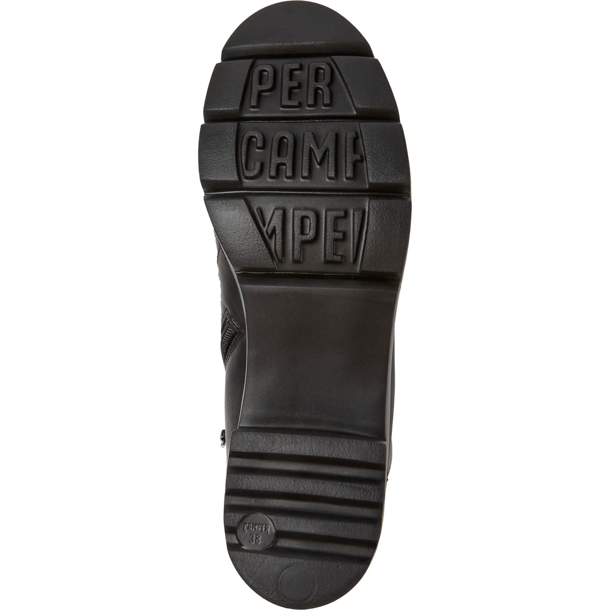 Botines - CAMPER Wanda - Negro - Cuero liso