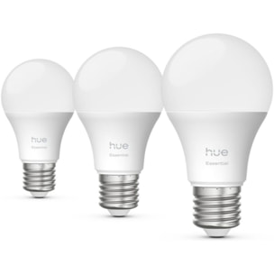 Pack PHILIPS HUE Essential E27 WCA A60 3P