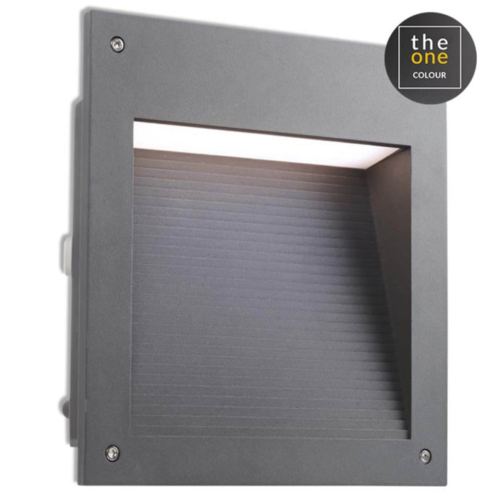 LEDS C4 Empotrable De Pared Ip66 Micenas Led Square Led 20W Blanco Cálido - 3000K On-Of