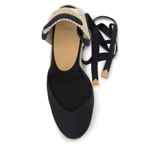 Alpargata Chiara cuña de yute 11cm doble plataforma