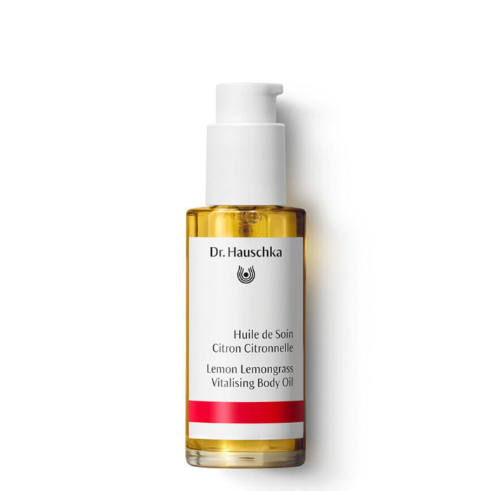 Huile de Soin Citron Citronnelle  - Soin Hydratant Corps 75 ml