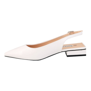 Ballerine slingback verniciate