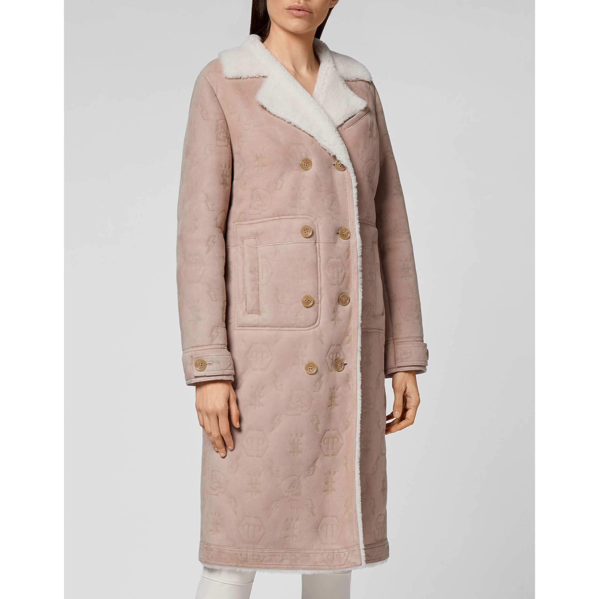 PHILIPP PLEIN Coat MONOGRAM