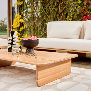 Salon de jardin bois d'acacia 4 places ARMONIA