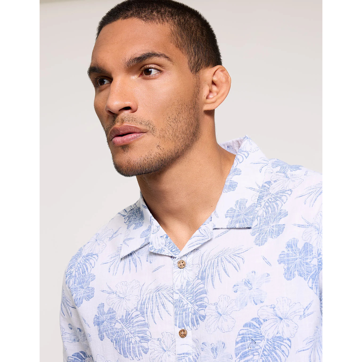 Camisa Manga Corta Blanco - Bluzer