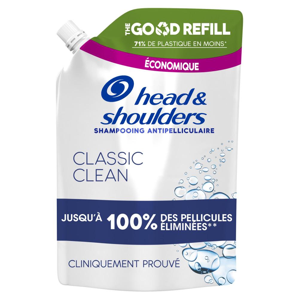 6 Recharges de Shampoings Classic 550ml - Head & Shoulders