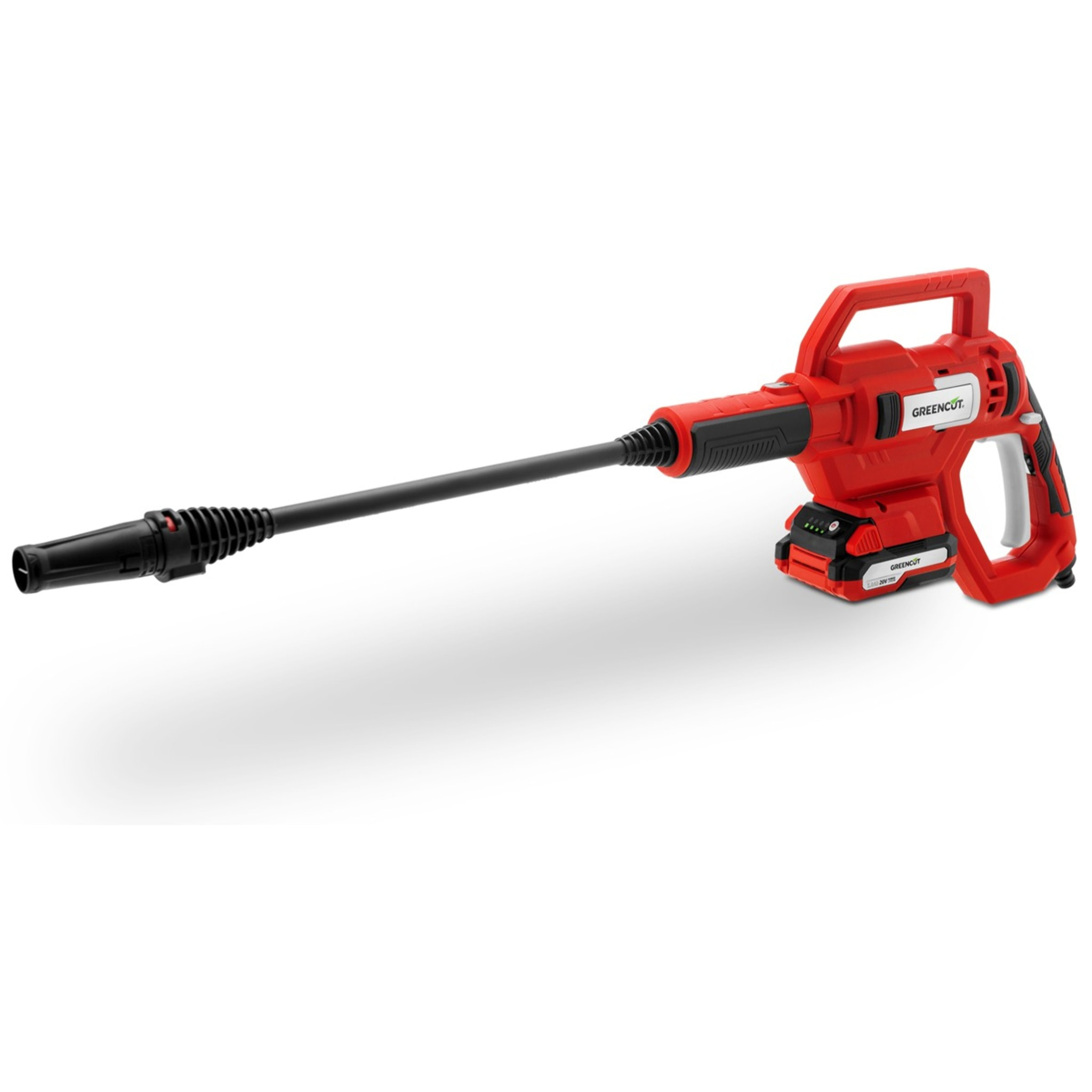 Hidrolimpiadora de batería GREENCUT JET200L 20V Presión de 25bars
