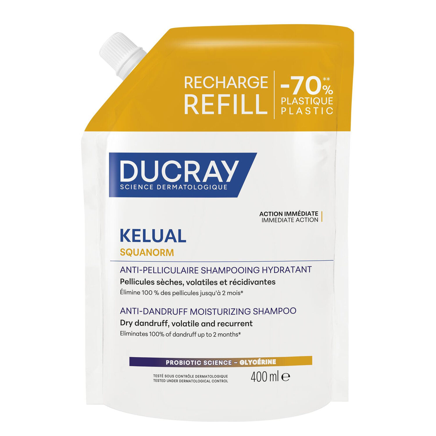 Kélual Squanorm - Shampooing Anti-Pelliculaire Hydratant