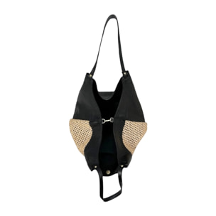 Bolso de hombro Cheval Firenze Madera Negro