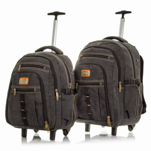 Trolley portátil Unisex.Tejido Lona Canvas
