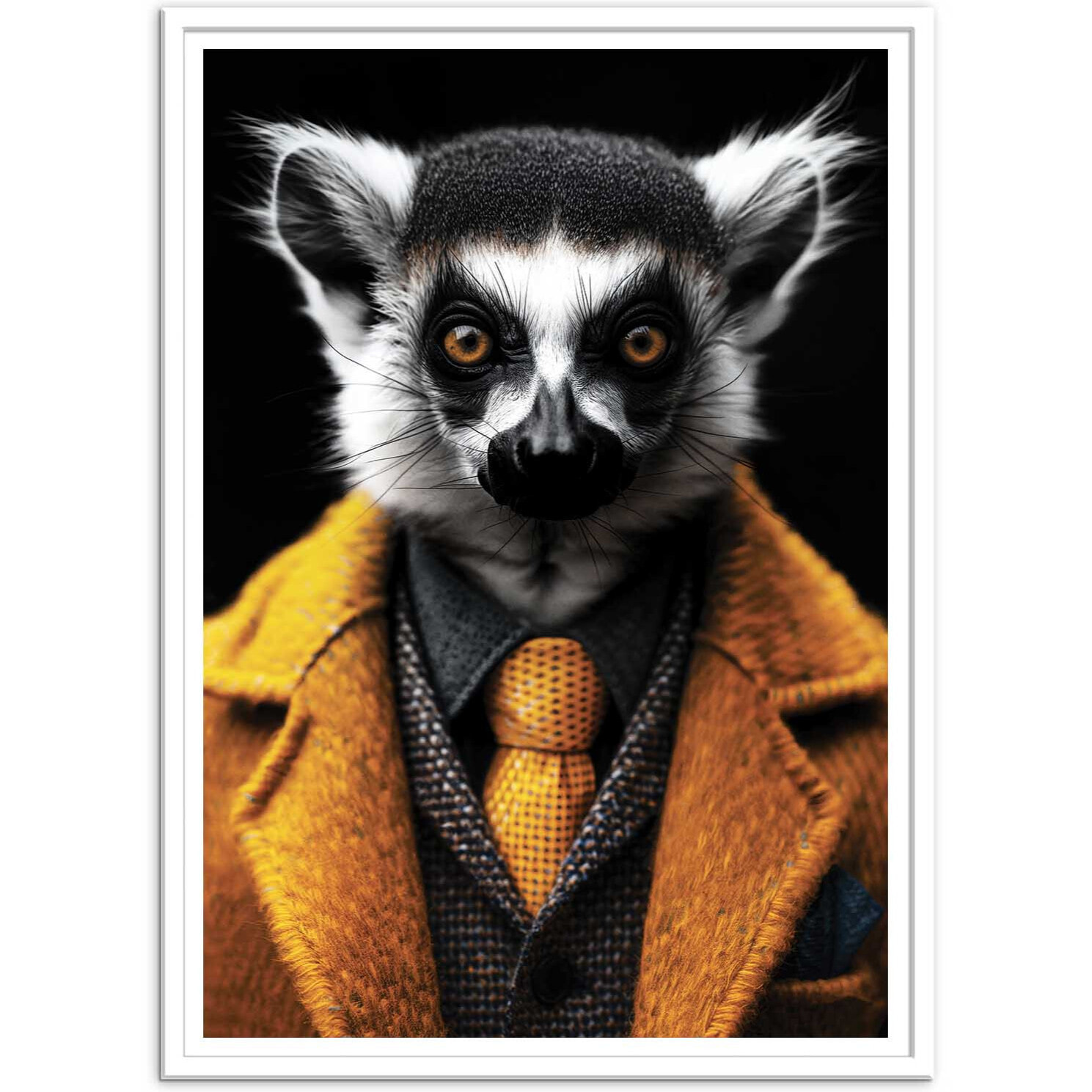 Affiche - Lemur Wild Suits - Philippe Hugonnard