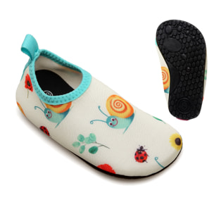 ACQUASOCKER BEIGE CARACOLES