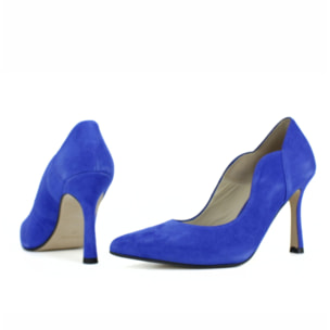 Salón ante. Tacón de 7,5 cm