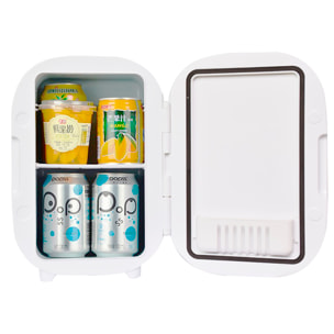 Refrigerador de belleza, mini nevera para maquillaje portátil de 8 litros. Modo frío o calor (2-65° C)