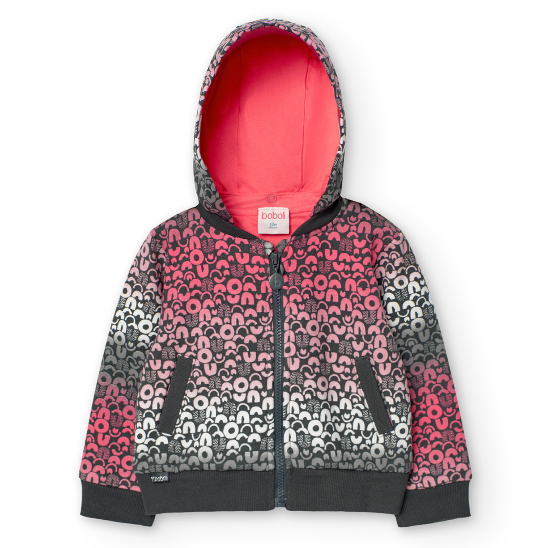 Chaqueta felpa estampada de bebé -BCI