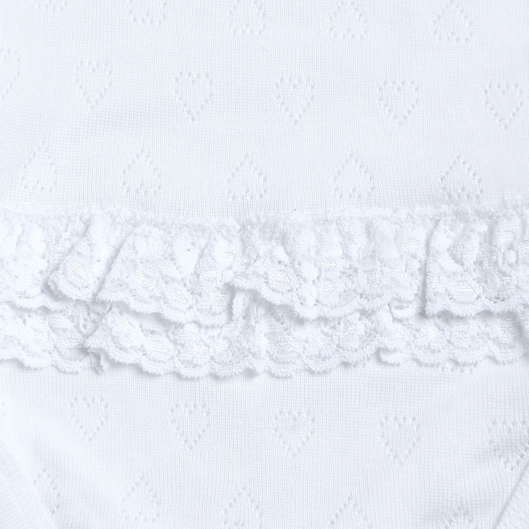 Body bebé tirantes volantes calado