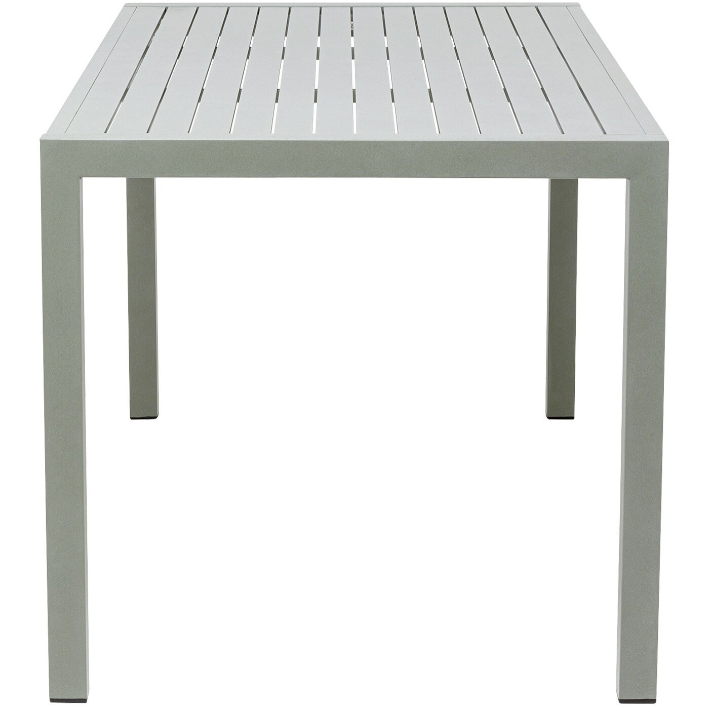 Table de jardin Madagascar 140x80cm verte Kare Design