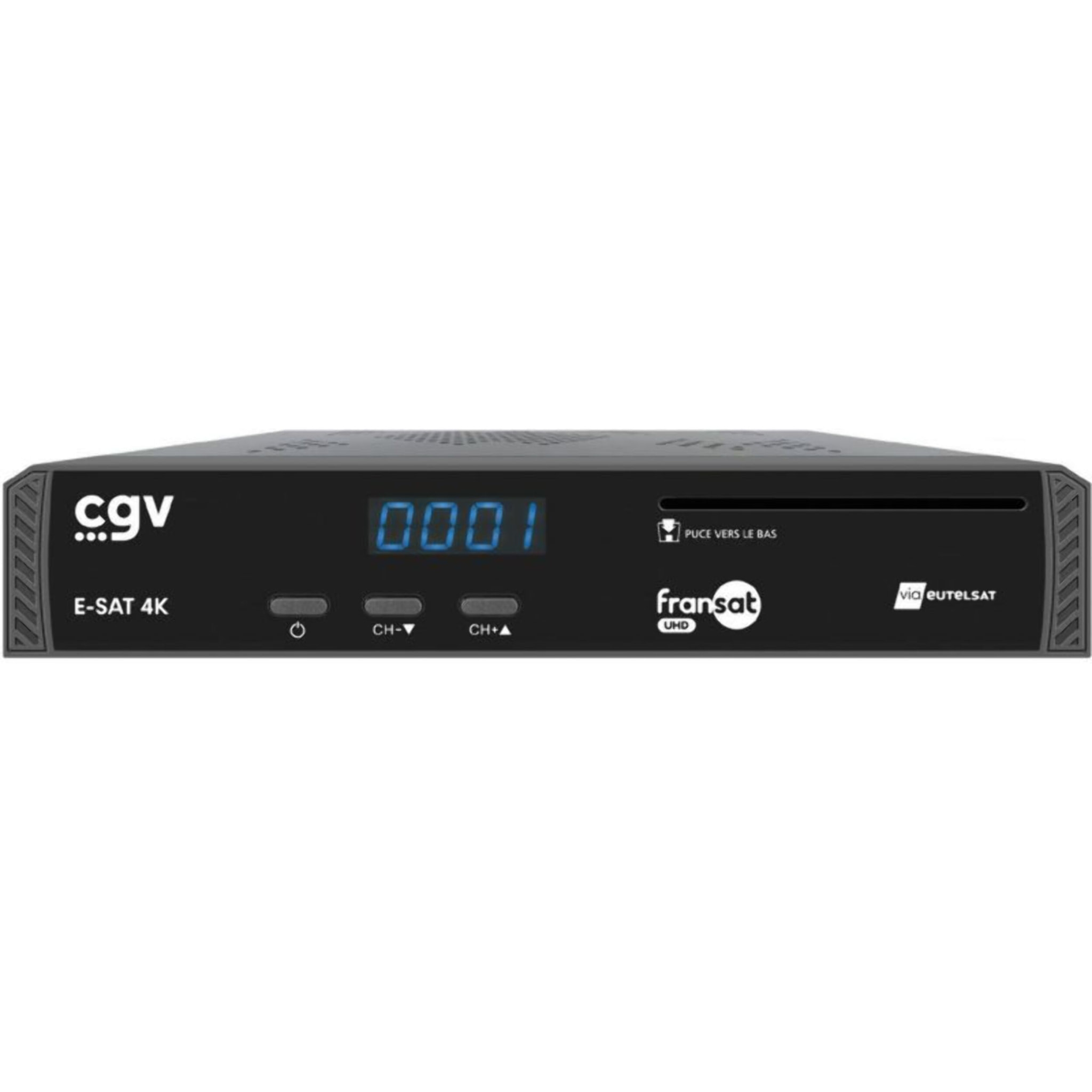 Décodeur satellite CGV enregistreur satellite E-SAT UHD 4K