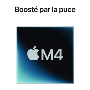 Ordinateur Apple MACBOOK Pro 14" Puce M4 Pro CPU 14 / GPU 20 coeurs Mémoire RAM 48Go Stockage 2To SSD XDR Noir sidéral