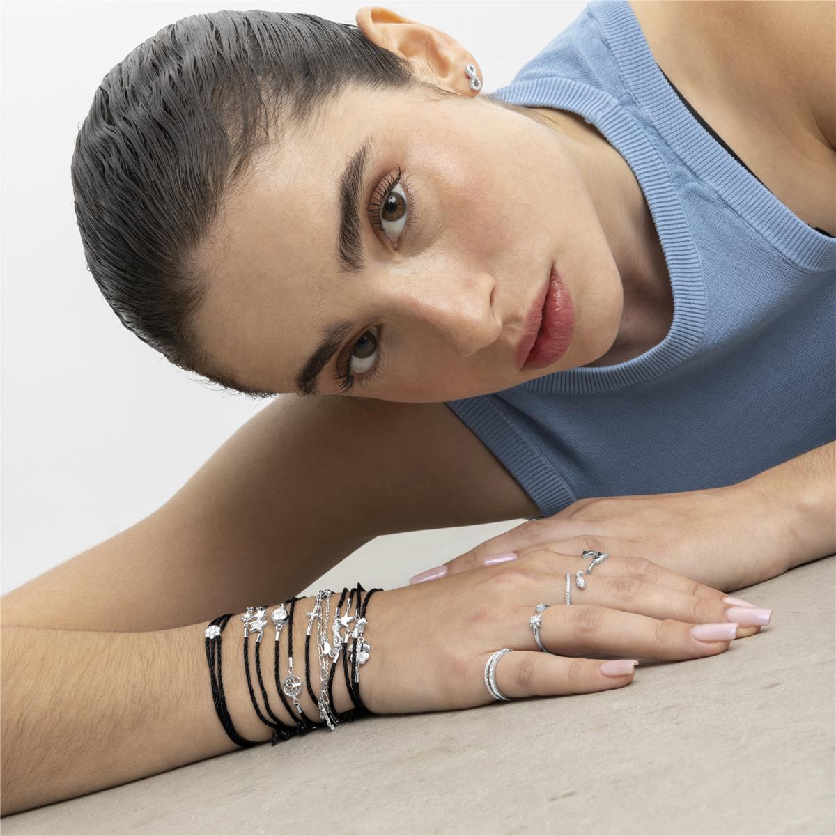 Pulsera Lux by Lux acabado plata