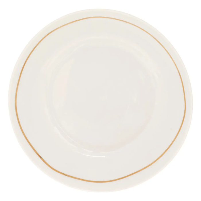 Assiette creuse Selena blanc D20,2xH4,5cm