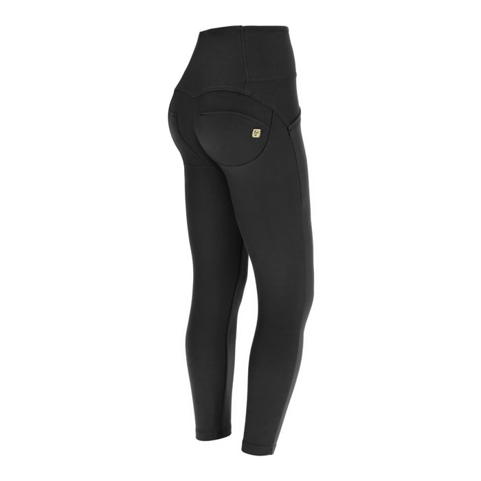 Pantaloni push up WR.UP® 7/8 vita alta in jersey drill eco