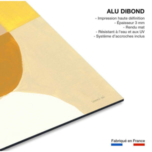 Tableau Soleil retro 50's Tableau alu Dibond