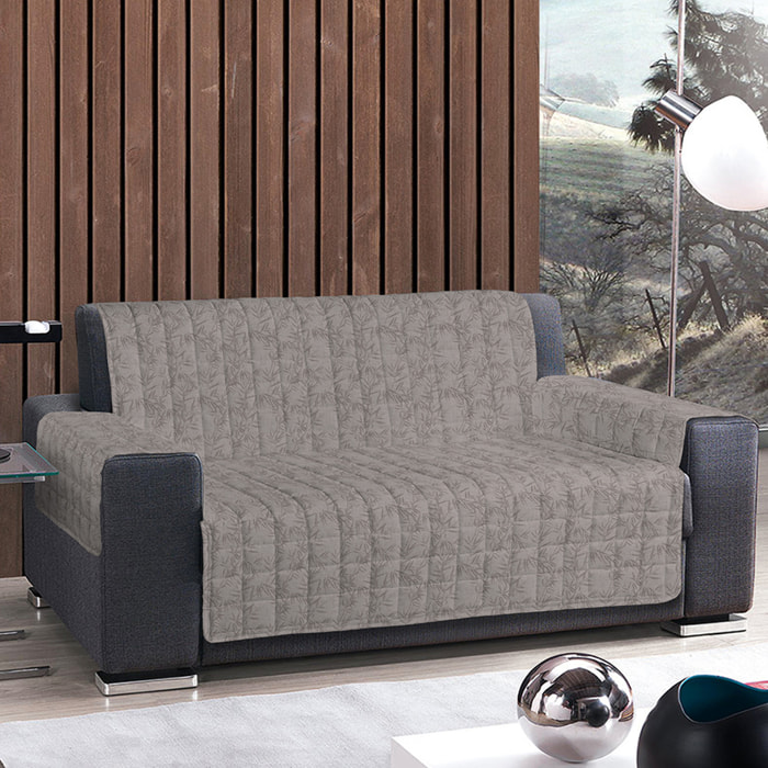 Copridivano bontanico beige
