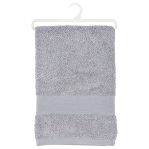 Drap de bain "Essentiel" - coton 450 gr/m² - gris taupe 100x150 cm