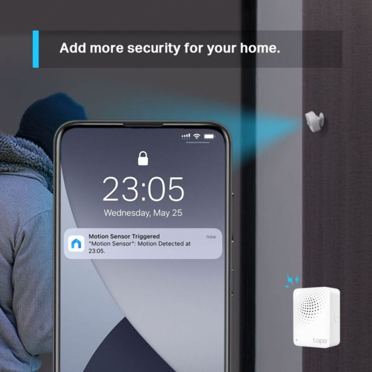 Détecteur de mouvement TP-LINK pour alarme TAPO