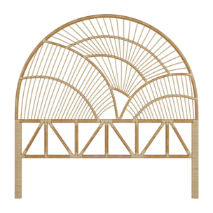 Tête de lit en rotin naturel 140 cm - Séléné