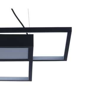 Oresteluchetta Lampadario RHOS BLACK Nero