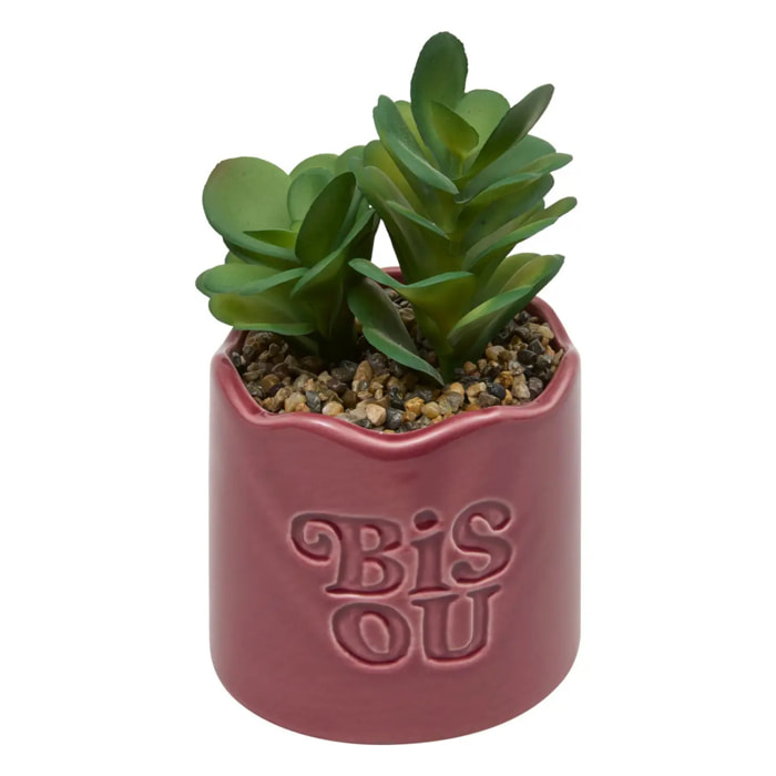 Plante artificielle en pot Cheri 13x10cm