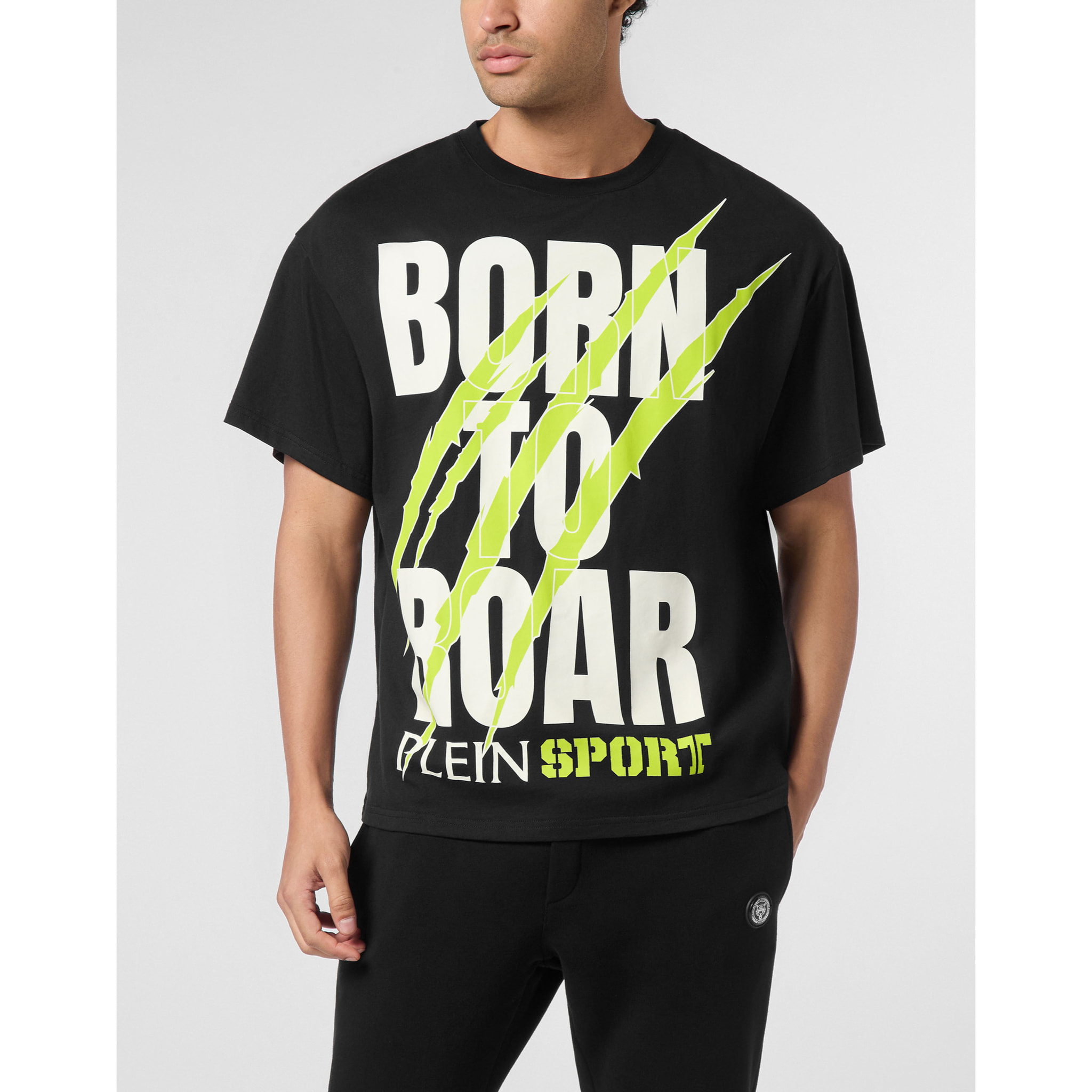 PLEIN SPORT T-Shirt Round Neck Ss SCRATCH